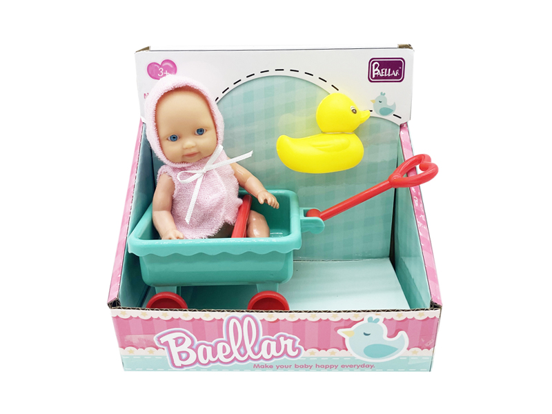 5 Inch Hard Body Doll Trailer