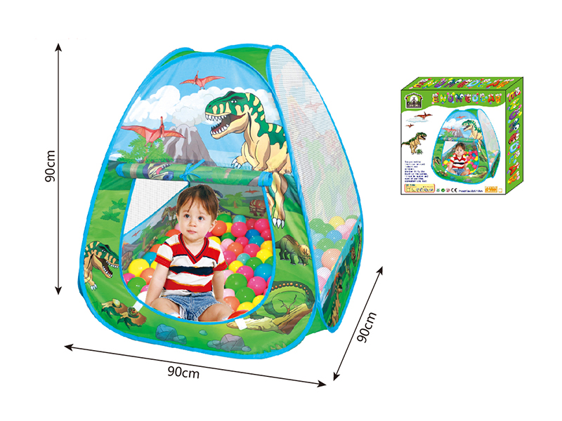 Cartoon Dinosaur Pattern Children's Tent