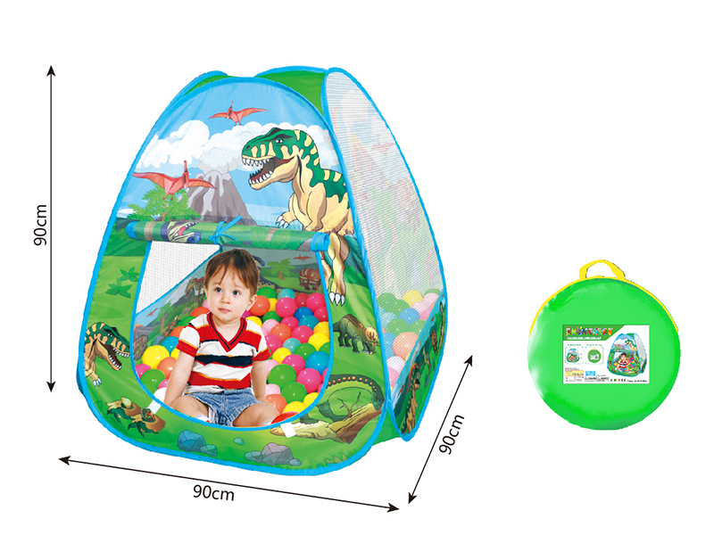 Cartoon Dinosaur Pattern Children's Tent