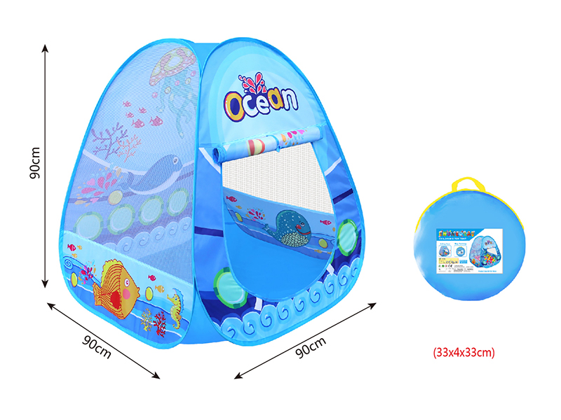 Ocean Pattern Children's Tent