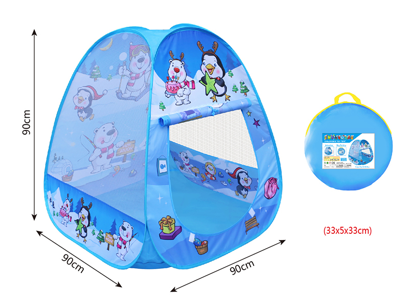 Penguin Pattern Children's Tent