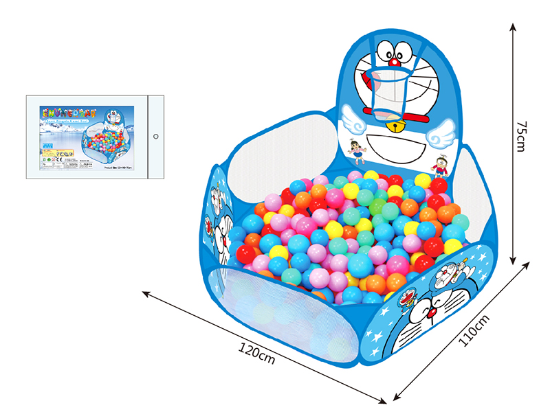 Doraemon Ball Pool With Basketball Hoop