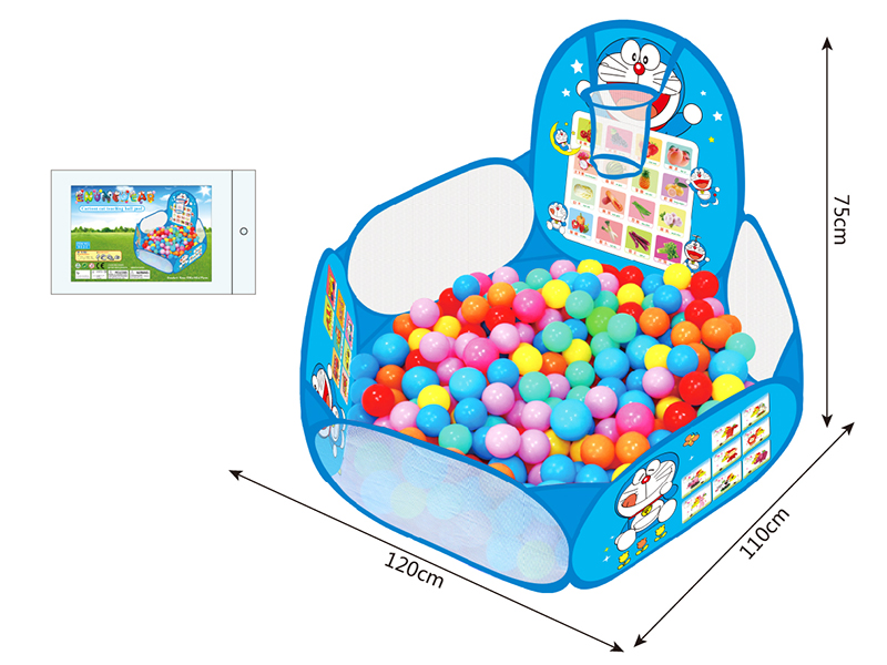 Doraemon Ball Pool With Basketball Hoop