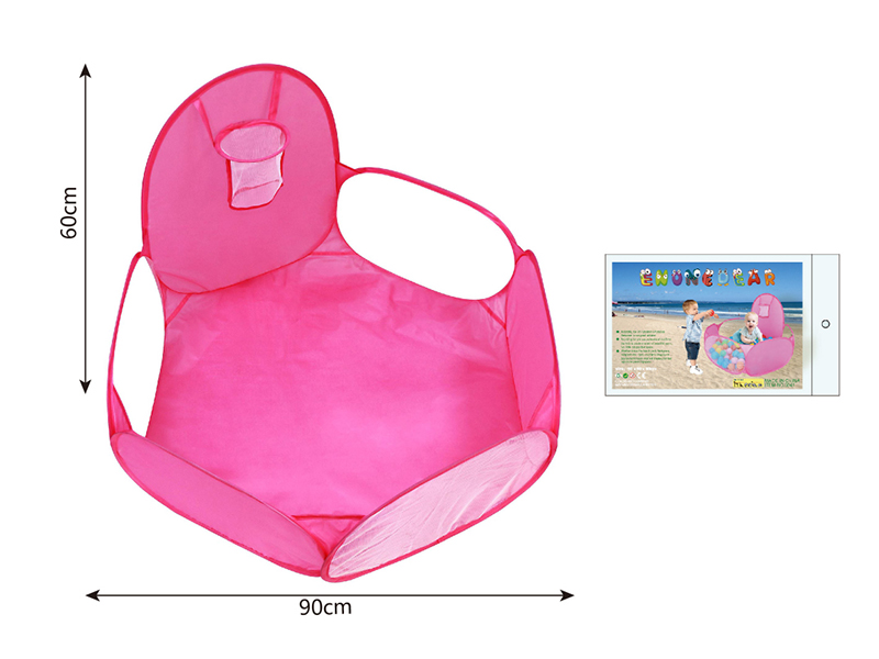 Ocean Ball Pool With Basketball Hoop