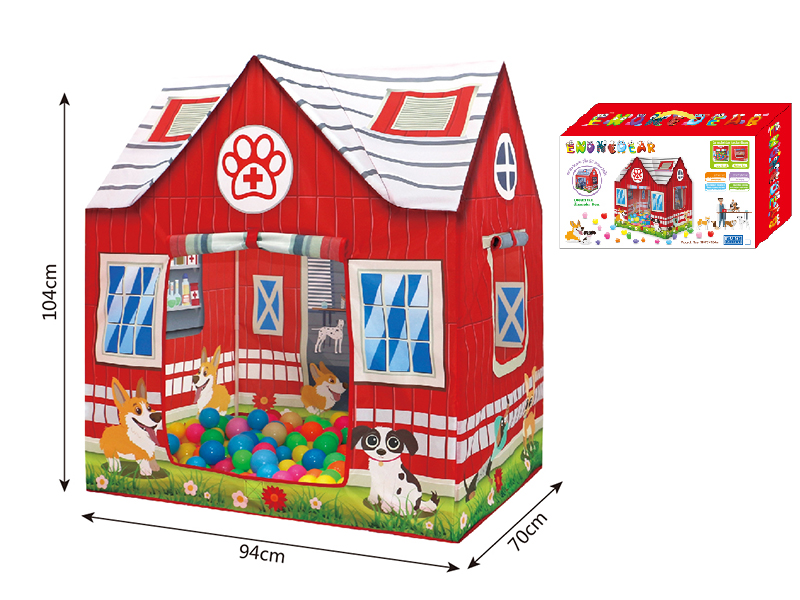 Pet Hospital Play Tent House