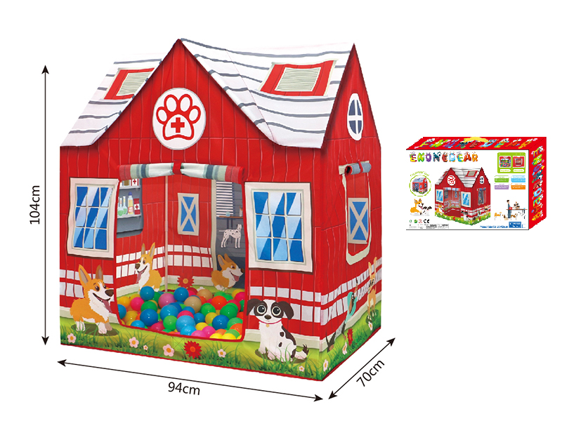 Pet Hospital Play Tent House