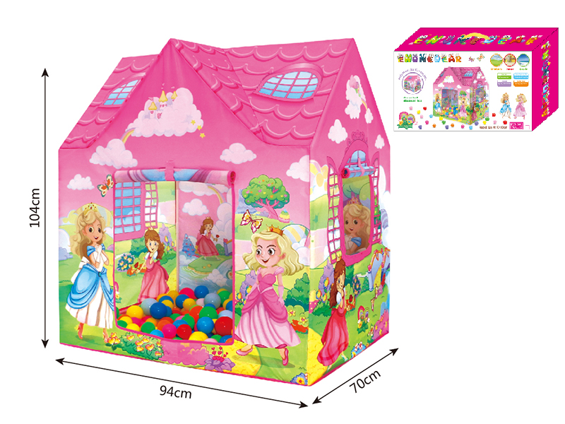 Princess House Tent + 50 Balls