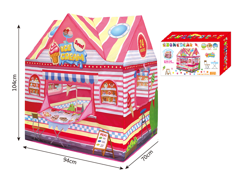 Dessert House Play Tent House + 50 Balls