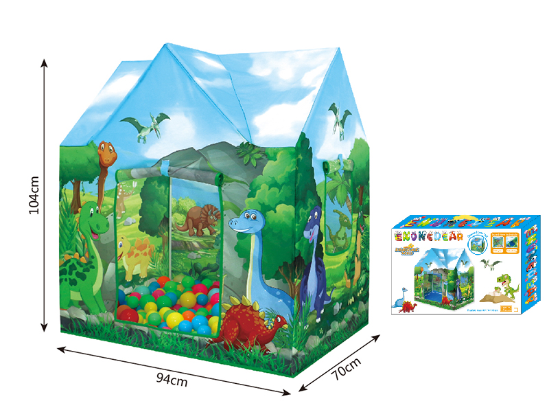 Dinosaur World Play Tent House