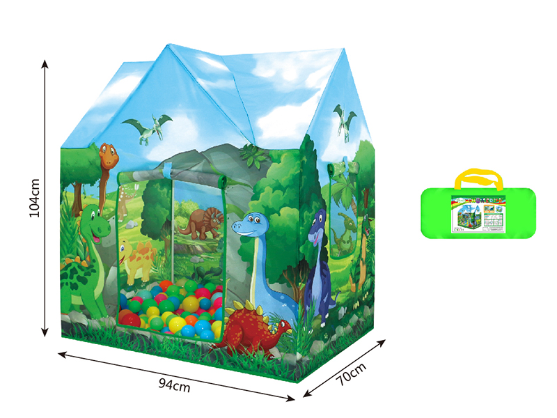 Dinosaur World Play Tent House