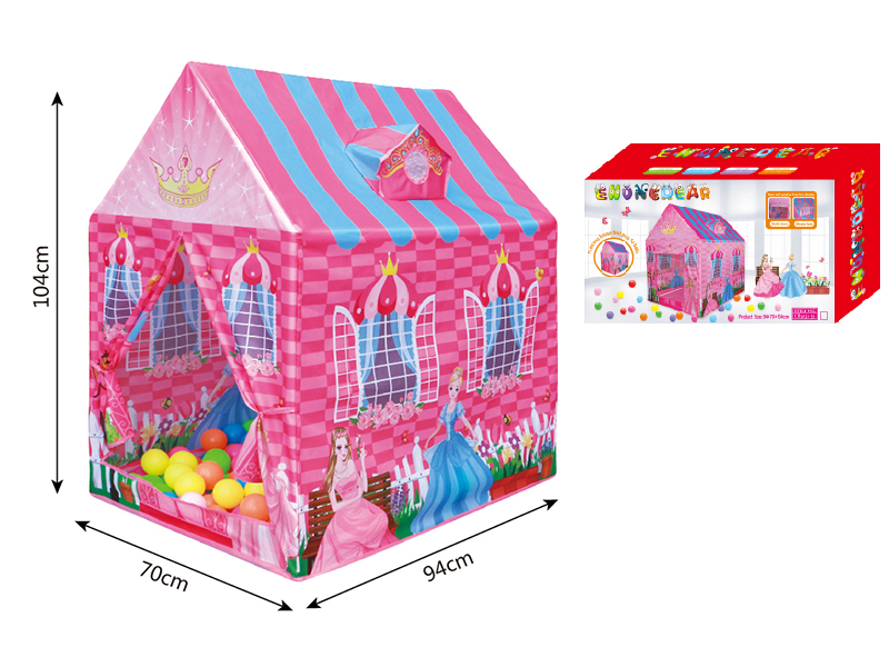 Princess House Tent + 50 Balls