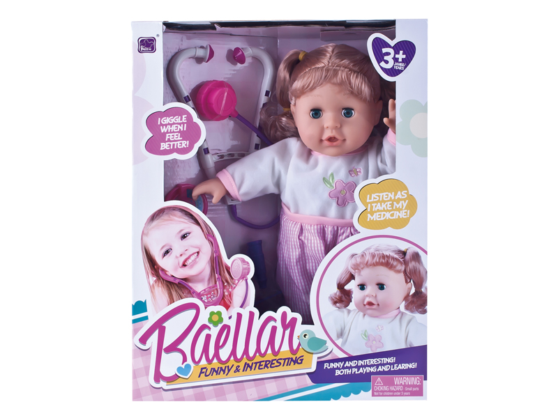 14 Inch Vocal Medical Ic Doll