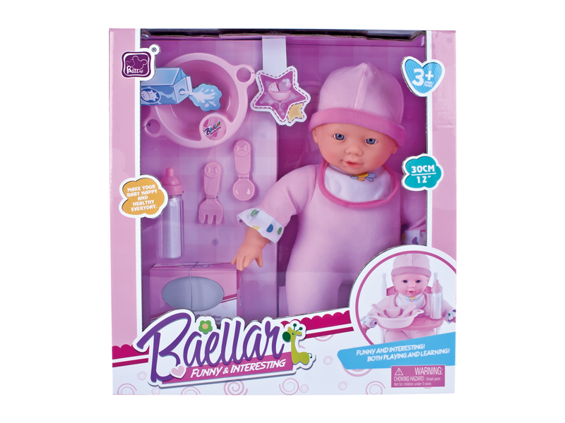 12 Inch Dining Chair Doll Set