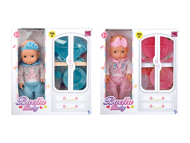 12 Inch Ic Tableware Doll Accessory Set