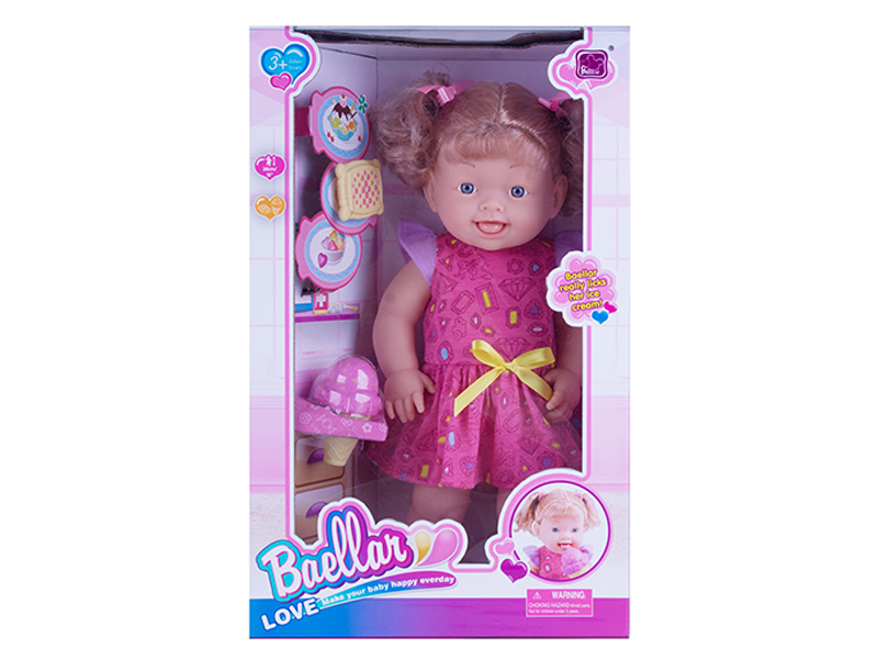 15 Inch Bella Ice Cream Doll Set