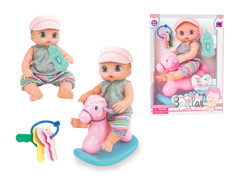 13 Inch Rocking Horse Doll