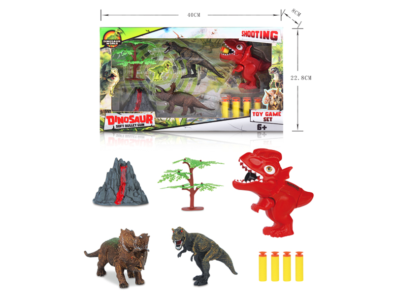 Dinosaur Soft Bullet Gun Set