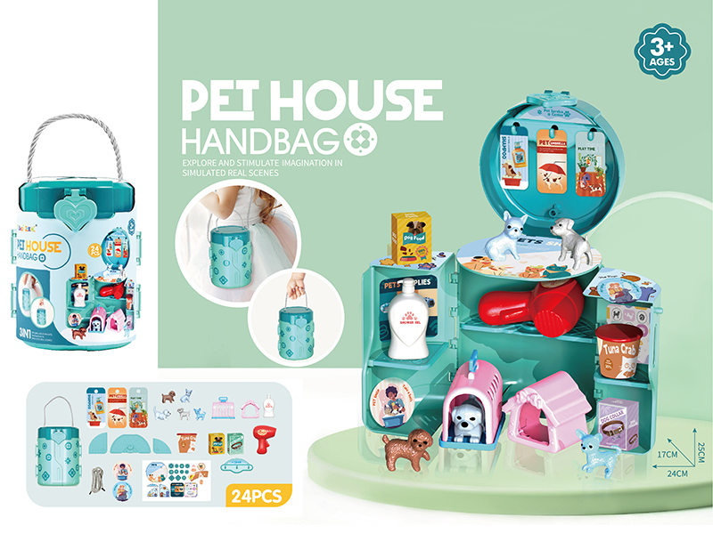 Pet House Handbag 24pcs