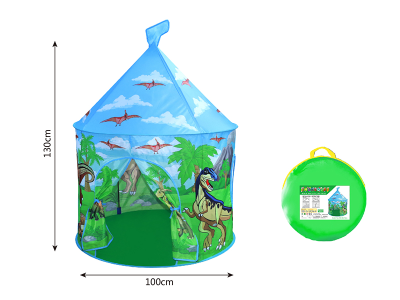 Cartoon Dinosaur Mongolian Yurt Tent