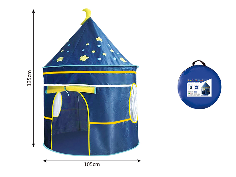 Blue Mongolian Yurt Tent