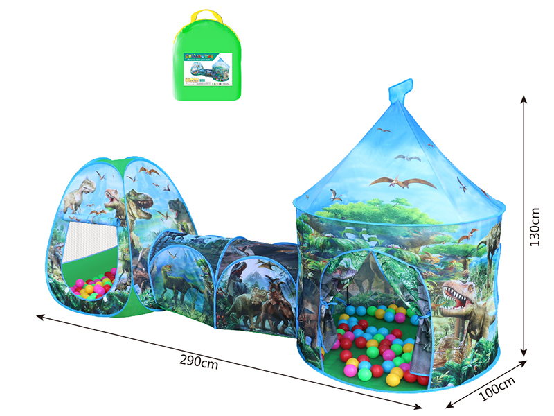 Dinosaur Mongolian Yurt 3 In 1 Tent