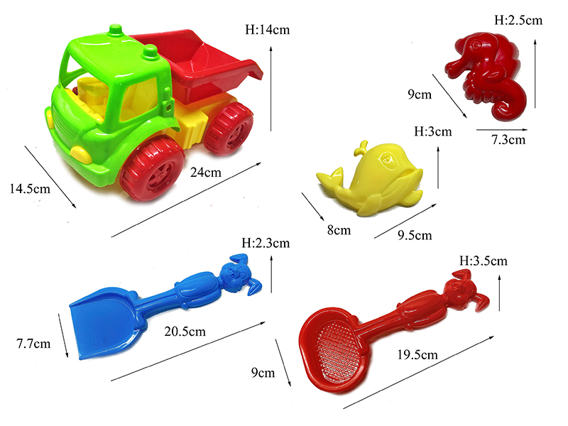 5PCS Beach Buggy Set