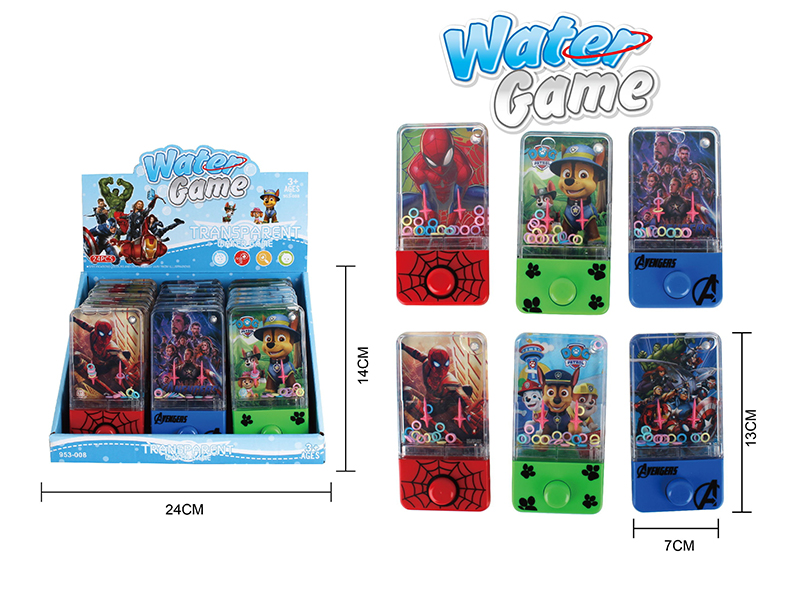 Transparent Water Game (3 Colors)24PCS