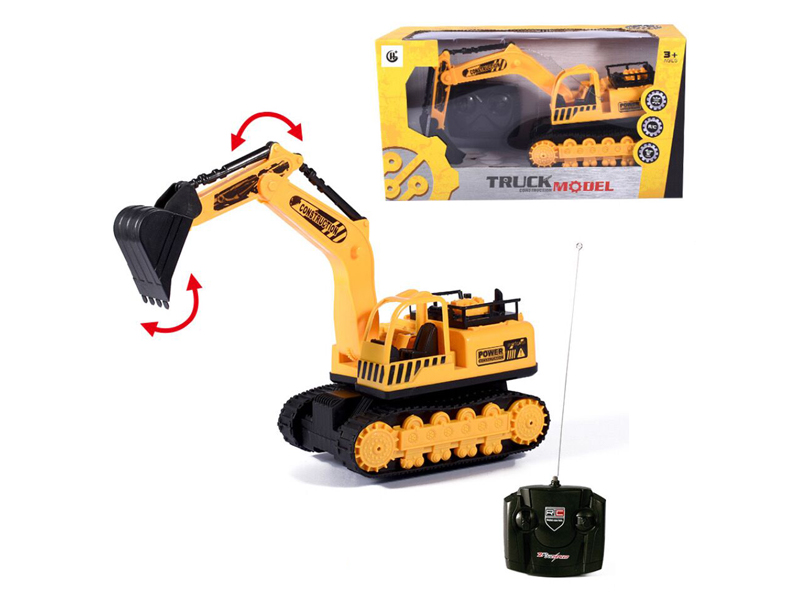 27Mhz 4Ch R/C Engineering Vehicle