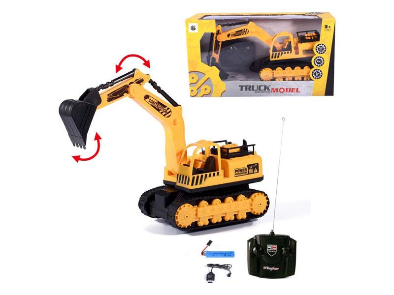 27Mhz 4Ch R/C Engineering Vehicle