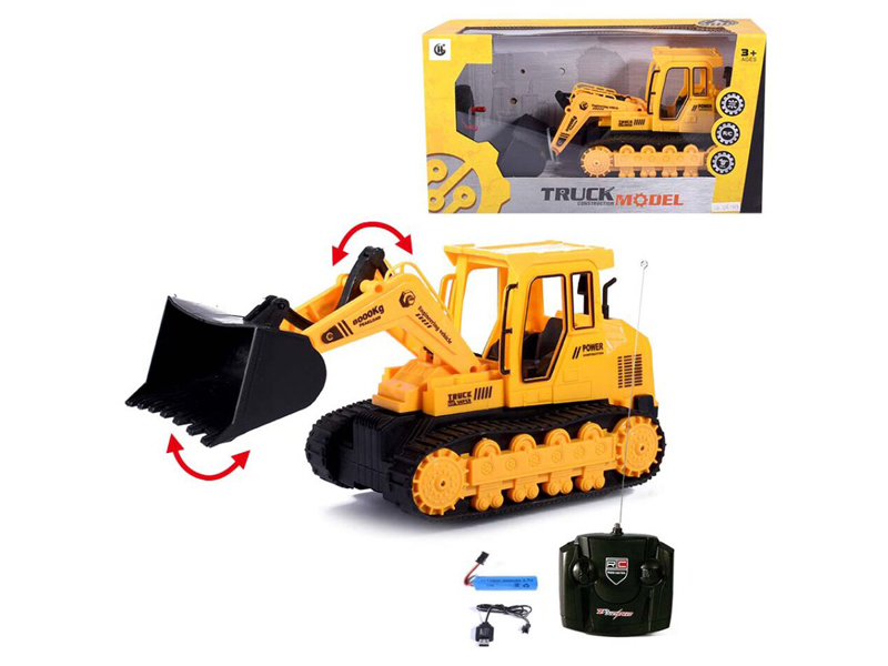 27Mhz 4Ch R/C Engineering Vehicle