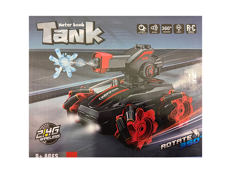 2.4G R/C Water Bomb Spray Stunt Car (Usb Light)