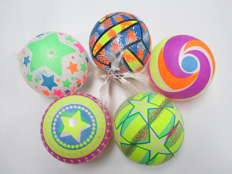 9 Inch Colorful Ball Toy