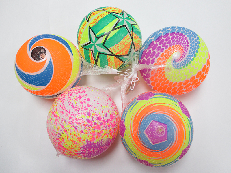 9 Inch Colorful Ball Toy