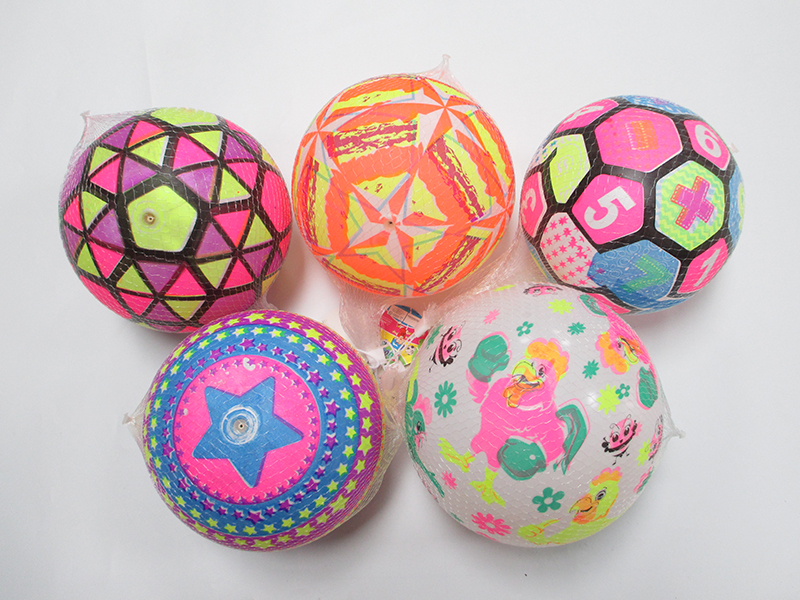 9 Inch Colorful Ball Toy