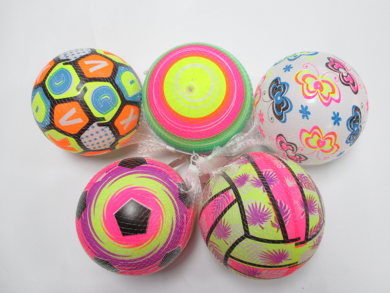9 Inch Colorful Ball Toy
