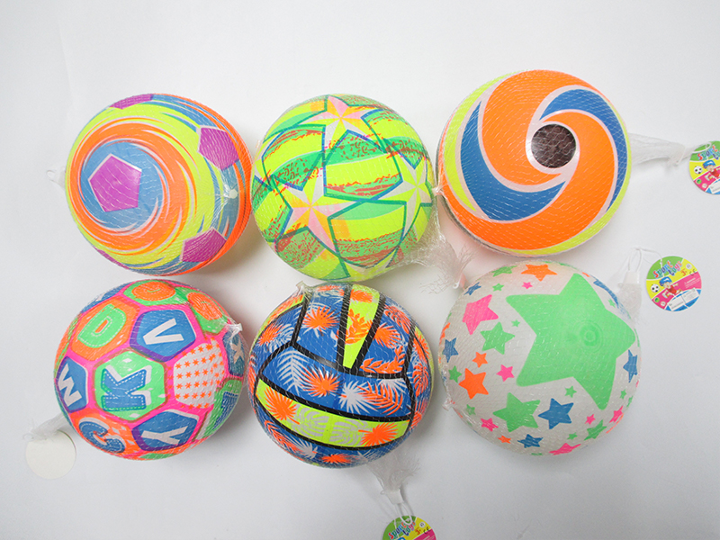 9 Inch Colorful Ball Toy