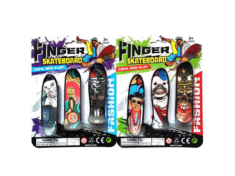 3PCS Finger Skate Board Toy