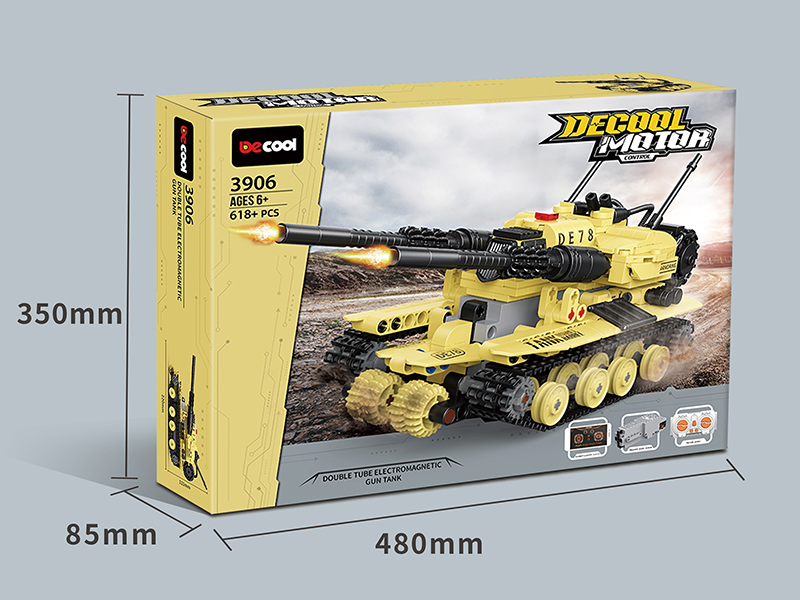2.4G Remote Control Building Blocks Tank