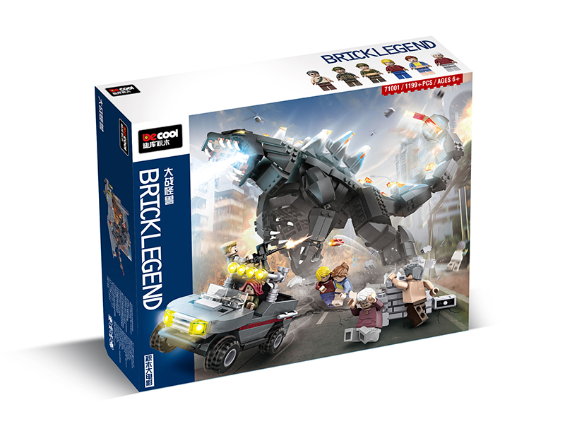 Building Blocks - Battle Monsters 1199pcs