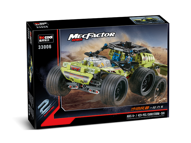 Rally Car Technic Series Building Blocks 423pcs