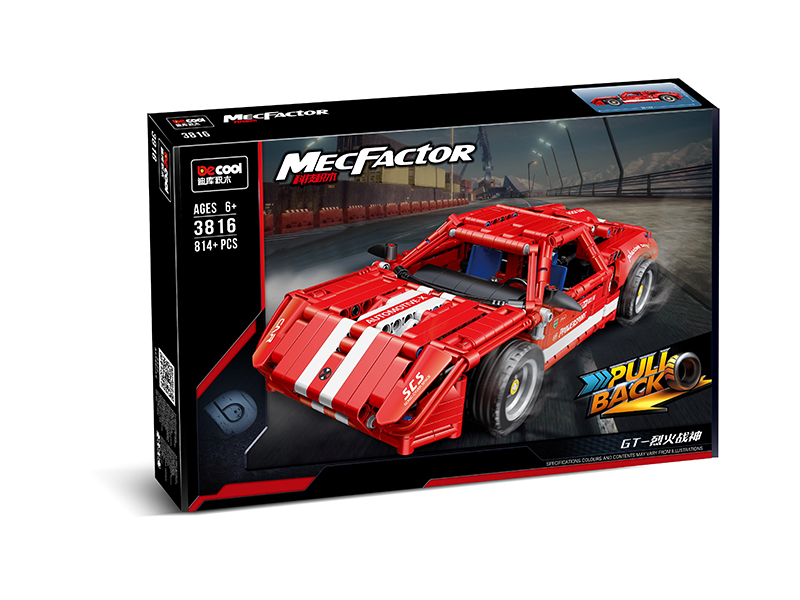 Technology Series Building Blocks Car 814pcs