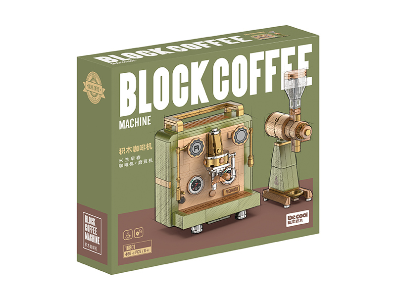 Building Blocks - Coffee Machine + Coffee Grinder