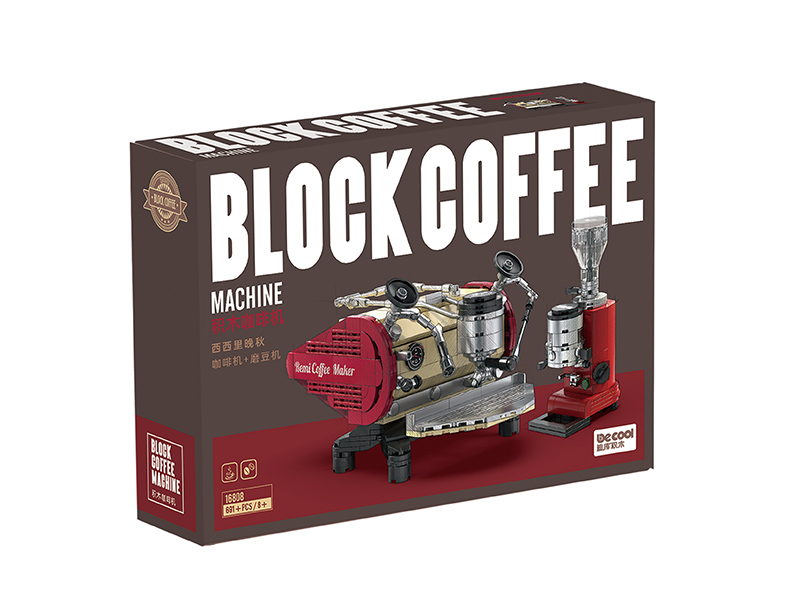Building Blocks - Coffee Machine + Coffee Grinder