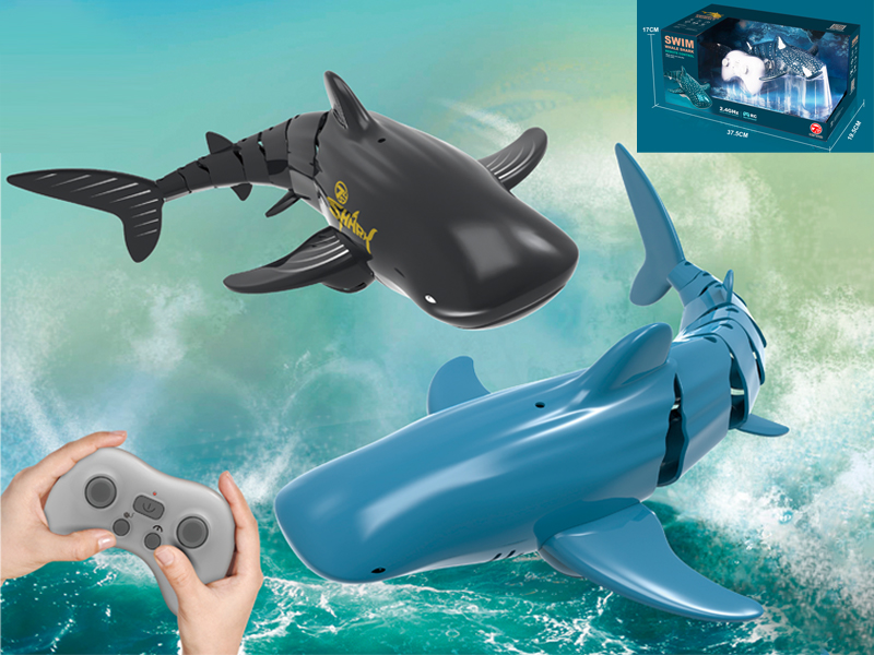 2.4G R/C Blue Shark Playing In Water