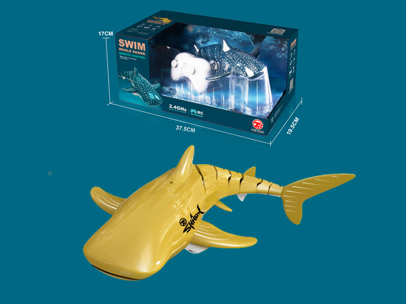 2.4G R/C Golden Whale Playing In Water