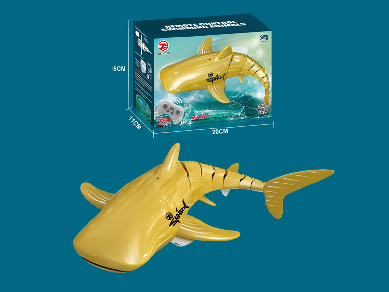 2.4G R/C Golden Whale Playing In Water