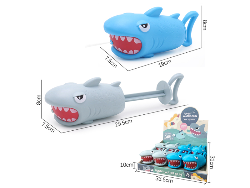 8PCS Shark Water Gun