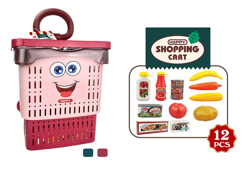 Fun Shopping Basket Set 12PCS
