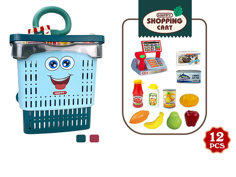 Fun Shopping Basket Set 12PCS
