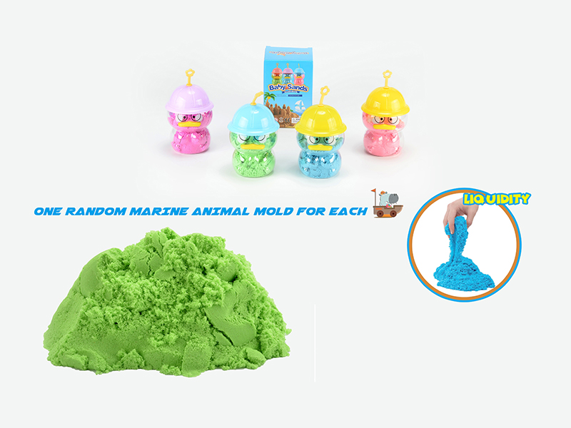 Duck Space Sand Toy
